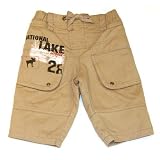 Marese - Beige elastic waist lined pants