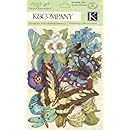 K&amp;Company Susan Winget Die-Cut Cardstock and Acetate, Botanical