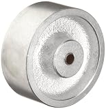 RWM Casters CIP-0312-05 3″ Diameter X 1-1/4″ Width Cast Iron Wheel with Plain Bearing, 300 lbs Capacity, 5/16″ Axle Diameter