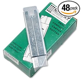 Cosco 091460 Jiffi-cutter utility knife, 12 knives per box, Carton of 48 boxes by Cosco