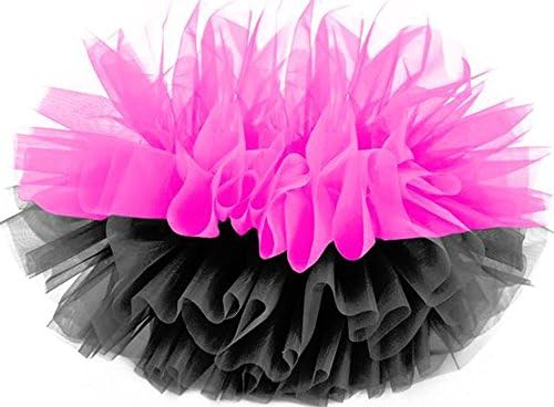 Hot Pink and Black Halloween Tutu