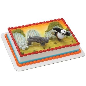 Kung Fu Panda Birthday Cake Kung Fu Panda Birthday Cake Toppers