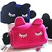 Cute Cartoon Cat Cosmetic Makeup Storage Bag Pen Pencil Pouch Case (Pink)