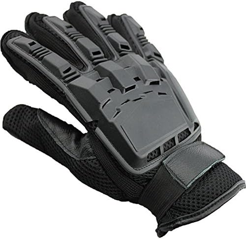 MolGym Men Special Ops Armored Black Tactical Gloves Full Finger/Fingerless for Outdoor Sport/Survival/Military/Riding/Motorbike/Shooting