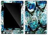 Wet Metal Design Protective Gel Skin for Amazon Kindle DX