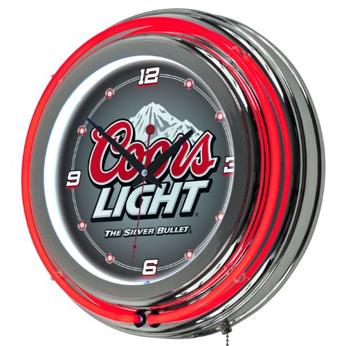 Buy Best Coors Light 14 Neon Wall Clock kalsmmsua