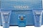 Versace Man Eau Fraiche By Gianni Versace For Men Edt .17 Oz Mini & After Shave Balm .8 Oz Mini & Shower Gel .8 Oz Mini