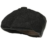 Big Wool Blend Newsboy Cap-Dk. Charcoal W07S38E