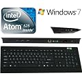 KeyboardPC Atom 525, DualCore! (2x1,8 GHz), Intel NM10 Express Chipsatz, 500GB SATA II, 4096MB DDR3, Intel GMA 3150, Sound, LAN, WLAN Windows7 Home 64Bit