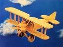 "ABC Products" Legends Of The Air Wooden Aircraft (Spad SX 111, Plane)