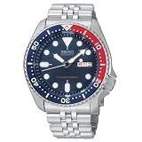 Seiko Mens Automatic Dive Silver-Tone Watch #SKX175 by Seiko