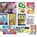 Taste of Japan #1 - Japanese Gummy, Mashmallow, Bubblegum, Hi-chew Taffy and Hard Candies Super Value Party Pack (24 Items , 4 Lb)