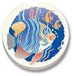 Tropical Fish Car Coaster, Single