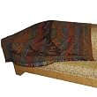 Blanket Throw Asian Jacquard Woven Designs India 82 inches x 60 inches