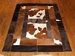 Handmade Leather Turkish Rug 5'7"x7'