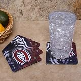 NHL Montreal Canadiens 4-Pack Sublimated Logo Neoprene Coaster Set