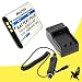 Halcyon 1500 mAH Lithium Ion Replacement Battery and Charger Kit for Olympus Stylus Tough TG-810 14 MP Digital Camera and olympus LI-50B