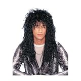 Unisex Heavy Metal Wig - Black Adult