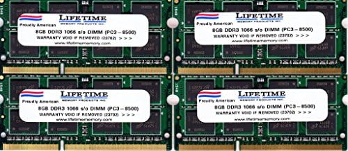 32GB Memory upgrade for Apple iMac Core i7 2.8GHz by Lifetime Memory Products (Late-2009)