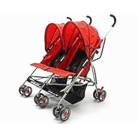 Dream On Me Double Twin Stroller