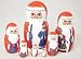 Carved Santa Russian Nesting Doll 7pc./8"