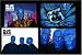 Blue Man Group Magnets, Set of Four