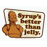 Simpsons - Homer Syrup Decal