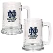 Notre Dame Fighting Irish NCAA 2pc 15oz Glass Tankard Set by Great American Products