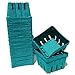 12 One Pint Berry Boxes - Fits Standard Berry Carrier Flats - 1BBS Green Molded Fiber Berigard (12, Pint)