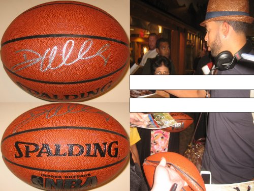 DERON WILLIAMS,NEW JERSEY NET,UTAH JAZZ,SIGNED,AUTOGRAPHED,NBA BASKETBALL,COA,WITH PROOF