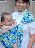 Lite-on-Shoulder Pouch Shape Baby Sling(Lagoon)