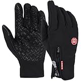 Vbiger Outdoor Cycling Glove Touchscreen Gloves for Smart Phone