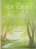 'Rowing Down the River' Cover print by Charles E. Martin, Published in The New Yorker on 6/1/1981