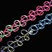 YAZILIND Colorful Vintage Stretch Gothic Tattoo Henna Choker Hippy Necklace Elastic 80s 90s