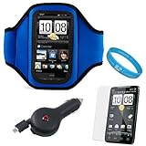 Durable Neoprene Exercise Sports Workout Armband with Adjustable Velcro Str ....