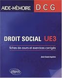 Droit social : Fiches de cours et exercices corrigés