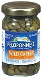 Peloponnese Wild Greek Capers, 2.5-Ounce Jars (Pack of 6)