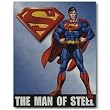 Nostalgic Superman Tin Sign : Man Of Steel