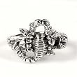 Sterling Silver Ring - Scorpio - Size: 5-10