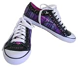 Coach Signature Briar Tartan Plaid Tennis Shoes