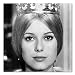 Catherine Deneuve B&W Box Canvas Print Gallery Wrapped (Mayerling)
