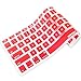 iBenzer MKC01RD Macaron Series Keyboard Cover for MacBook Pro 13