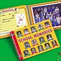 SCHOOL MEMORIES KEEPSAKE SCRAPBOOK ALBUM K-12 BOOK