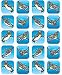 PENGUINS STICKERS 120 STKS