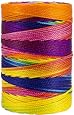 Iris 18-474 Nylon Crochet Thread, 197-Yard, Fiesta Mix