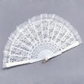 Fan. White Lace
