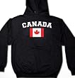 Canada Flag International Soccer Mens Sweatshirt, Canadian National Pride Men's Pullover Hoodie