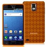 Argyle Flexible TPU Cover Skin Phone Case For Samsung Infuse 4G I997 - Oran ....