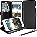 iPhone 6 Plus Case, LK [Stand Feature] iPhone 6 Plus Wallet Case, PU Leather Case Flip Cover + Screen Protector & Stylus for iPhone 6 Plus (Black)