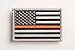 Thin Orange Line US Flag Embroidery Patch for Search and Rescue with Hook/Loop Backing